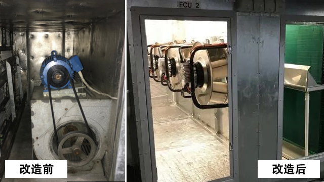 空調(diào)箱風機變頻改造